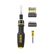 Full Fit Telescoping Multi-bit Ratcheting Screwdriver