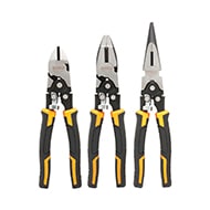 Compound Action 3-Piece Pliers Set