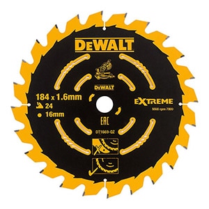 Precuision Trim Mitre saw Blade 184 x 16 x 24T