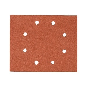 Pre-punched Quarter Sheet with Hook & Loop - 8 holes circular