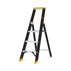 3 STEP PROFESSIONAL ALUMINIUM PLATFORM STEPLADDER