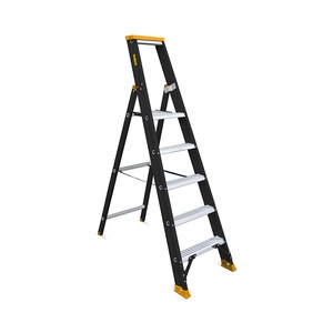 6 STEP PROFESSIONAL ALUMINIUM PLATFORM STEPLADDER