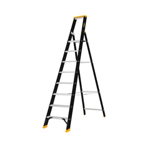 8 STEP PROFESSIONAL ALUMINIUM PLATFORM STEPLADDER